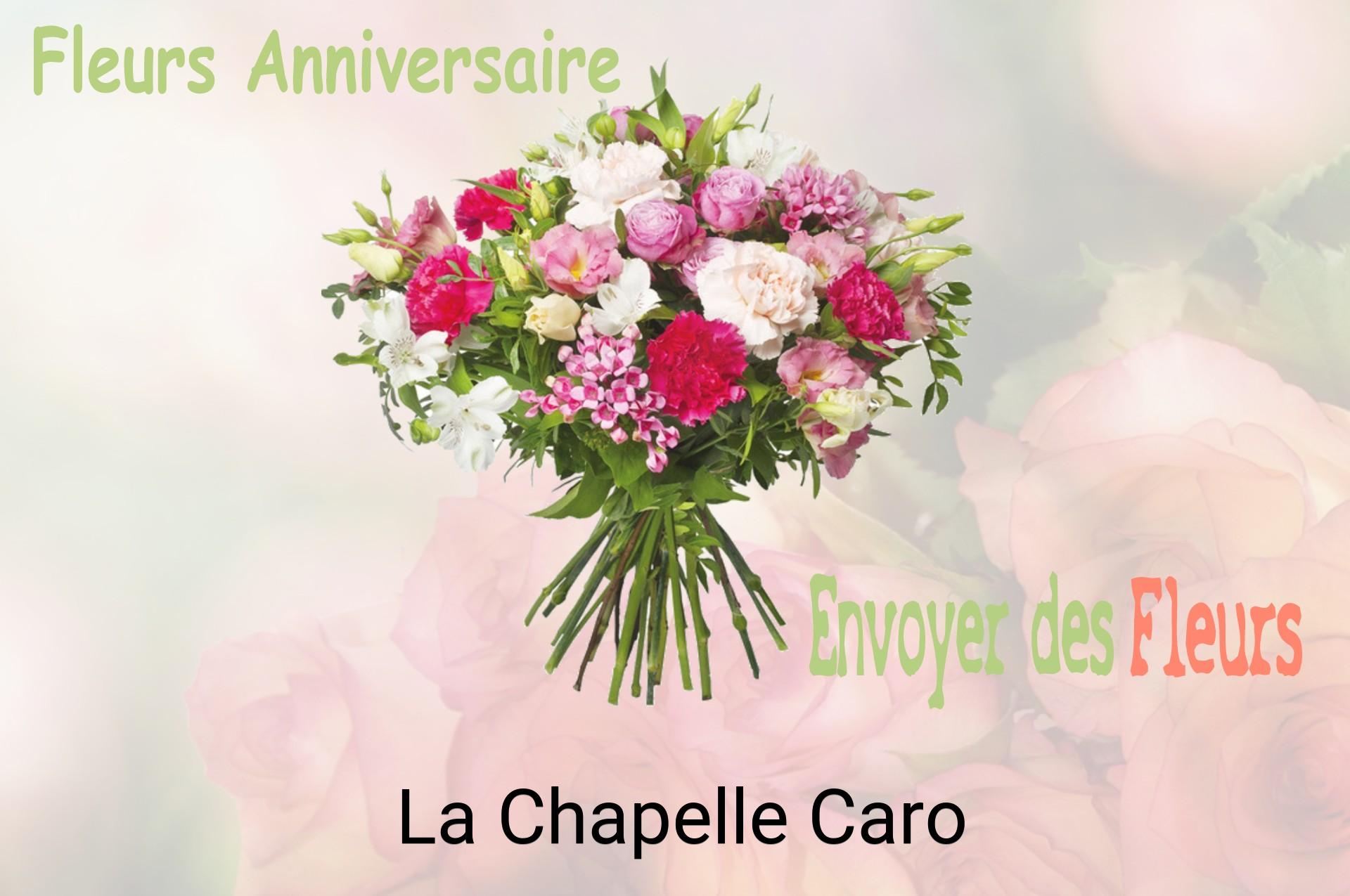 Bouquet de fleurs d’anniversaire livré à La Chapelle-Caro