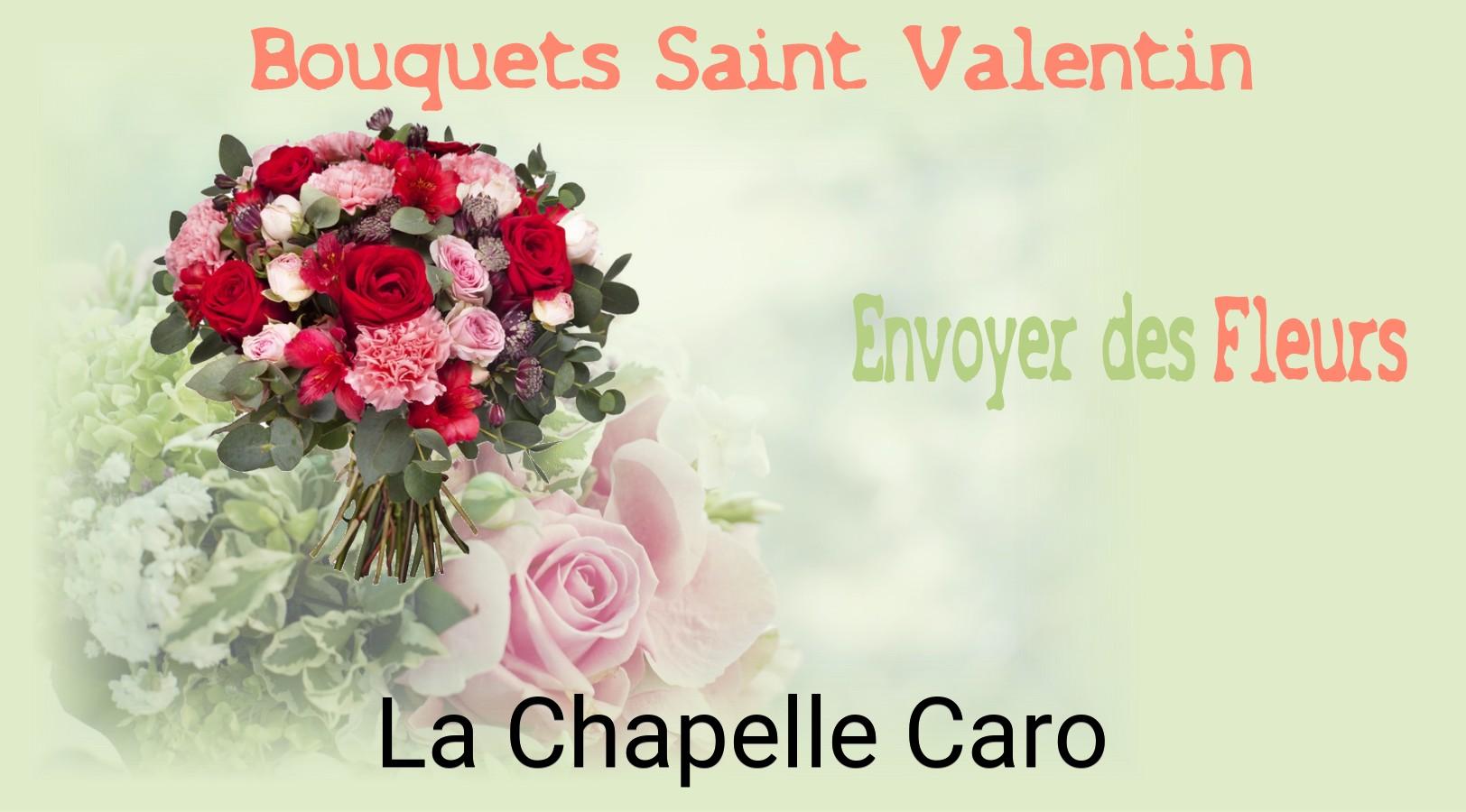 Roses de Saint-Valentin livrées à La Chapelle-Caro